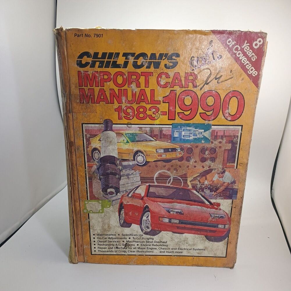 Chilton's Import Car Manual 1983-1990 #7901